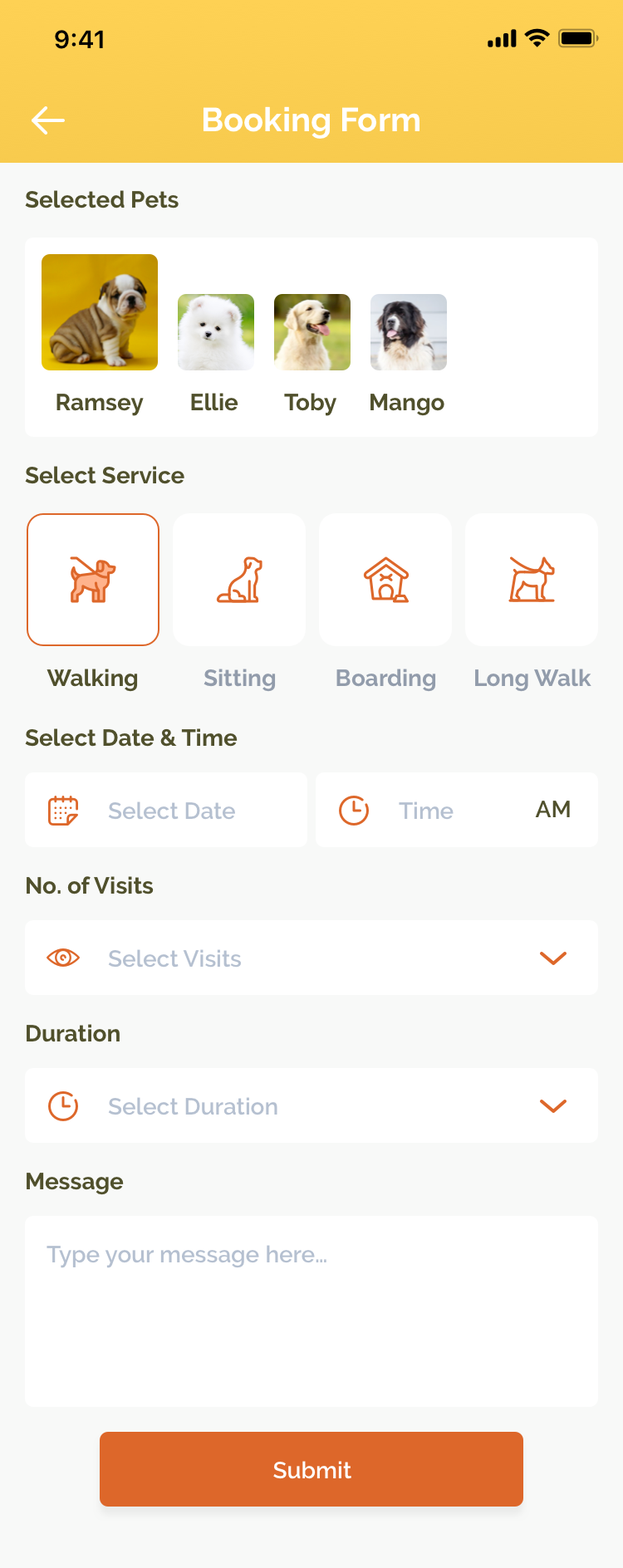 X-7_Booking-Form X-7_Booking-Form